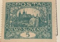 [Definitives - No Plant Above "ČESKO-SLOVENSKÁ", Tip I17]