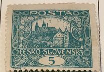 [Definitives - No Plant Above "ČESKO-SLOVENSKÁ", Tip I18]