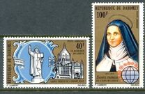 [Airmail - The 100th Anniversary of the Birth of St. Therese of Lisieux, type LW]