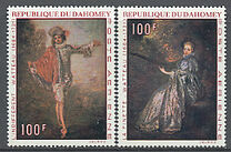 [Airmail - The 250th Anniversary of the Death of Jean Antoine Watteau, 1684-1721, 類型 JR]