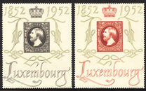 [The 100th Anniversary of Luxembourg`s Postage Stamps, International Postal Stamp Exhibition CENTILUX, tyyppi FL]