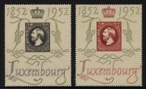 [The 100th Anniversary of Luxembourg`s Postage Stamps, International Postal Stamp Exhibition CENTILUX, tyyppi FL]