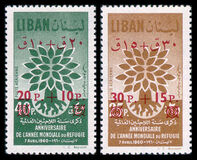 [Airmail - World Refugee Year - Issues of 1960 Surcharged, Tipe GU]