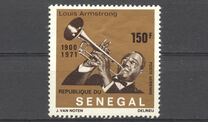 [Airmail - Louis Armstrong Commemoration, 1900-1971, type KU]