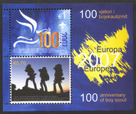 [ЕВРОПА 2007. 100 лет Скаутскому движению. Выпуск ВАМООН., тип BK]