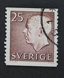 [King Gustaf VI Adolf of Sweden - New Values, type FA13]