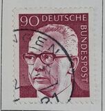 [Serie básica. Gustav Heinemann, 1899 - 1976. Tercer presidente., tipo QI8]