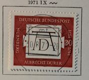 [The 500th Anniversary of the Birth of Albrecth Dürer, type RM]