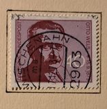 [The 100th Anniversary of the Birth of Otto Wels, Social Democrat, Typ UY]
