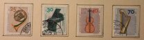 [Charity Stamps - Musical Instruments, タイプ VA]