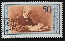 [The 100th Anniversary of the Discovery of Tuberkelbacille by Robert Koch, tip AHN]