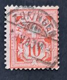 [Helvetia - Cross & Shield - Fiber Paper, Typ L4]