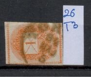 [Newspaper Stamp b- See also No.20, typ E2]