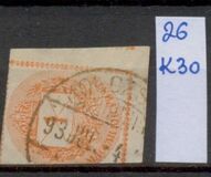 [Newspaper Stamp b- See also No.20, tip E2]