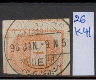 [Newspaper Stamp b- See also No.20, tip E2]