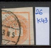 [Newspaper Stamp b- See also No.20, tip E2]