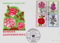 [Charity Stamps - Flowers, type WK]