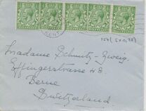 [King George V, 1865-1935 - New Watermark, tyyppi BX3]