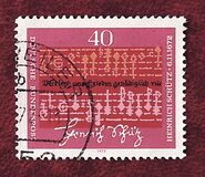 [The 300th Anniversary of the Death Heinrich Schütz, Composer, tyyppi TN]