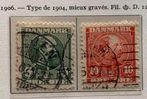 [King Christian IX, 1818-1906 - Vertical and Horizontal Lines in Background in Oval, סוג N]