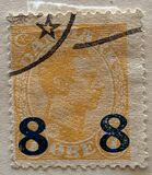 [Wavy Lines & King Christian X Surcharged, type AB]