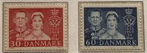 [The 25th Anniversary of the Marriage of King Frederik IX and Queen Ingrid, 类型 EA]