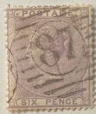 [Queen Victoria - Without Control Letters in Corners, type G]