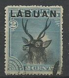 [North Borneo Stamps Overprinted "LABUAN", type J1]