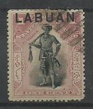 [Not Issued North Borneo Stamps Overprinted "LABUAN", type N]