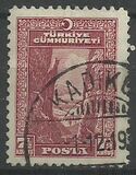 [Inscription "TÜRKIYE CÜMHURIYETI" - "Ü" in "CÜMHURIYETI", Typ JW]