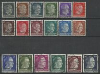 [German Empire Postage Stamps Overprinted "OSTLAND", type A]