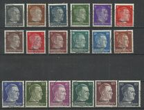 [German Empire Postage Stamps Overprinted "UKRAINE", type A]