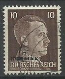 [German Empire Postage Stamps Overprinted "UKRAINE", type A6]