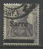[German Empire Stamps Overprinted "SARRE", type A6]