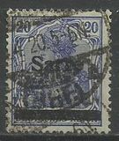 [German Empire Stamps Overprinted "SARRE", type A7]
