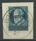 [Bavaria Postage Stamps Overprinted "SARRE", тип C3]