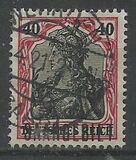 [German Empire Postage Stamps Overprinted "SAARGEBIET", tegund F5]