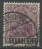 [German Empire Postage Stamps Overprinted "SAARGEBIET", tegund F7]