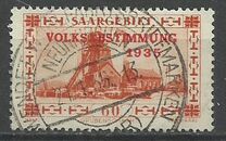 [Plebicite - Previous Issues Overprinted "VOLKSABSTIMMUNG 1935", type AX4]