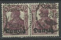 [German Stamps Overprinted "Danzig", प्रकार A2]