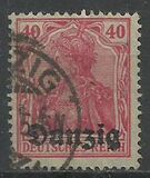[German Stamps Overprinted "Danzig", प्रकार A5]