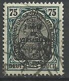 [German Empire Postage Stamps Overprinted, type B8]