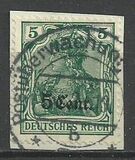 [German Empire Postage Stamps Surcharged, Вид A1]