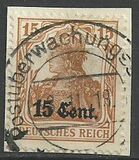 [German Empire Postage Stamps Surcharged, Вид A4]
