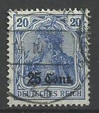 [German Empire Postage Stamps Surcharged, Вид A5]
