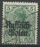 [German Empire Postage Stamps Overprinted "Russisch- Polen", Tipi A1]