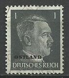 [German Empire Postage Stamps Overprinted "OSTLAND", type A]