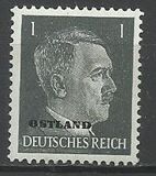 [German Empire Postage Stamps Overprinted "OSTLAND", type A]