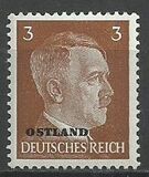 [German Empire Postage Stamps Overprinted "OSTLAND", type A1]