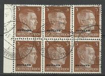 [German Empire Postage Stamps Overprinted "OSTLAND", type A1]
